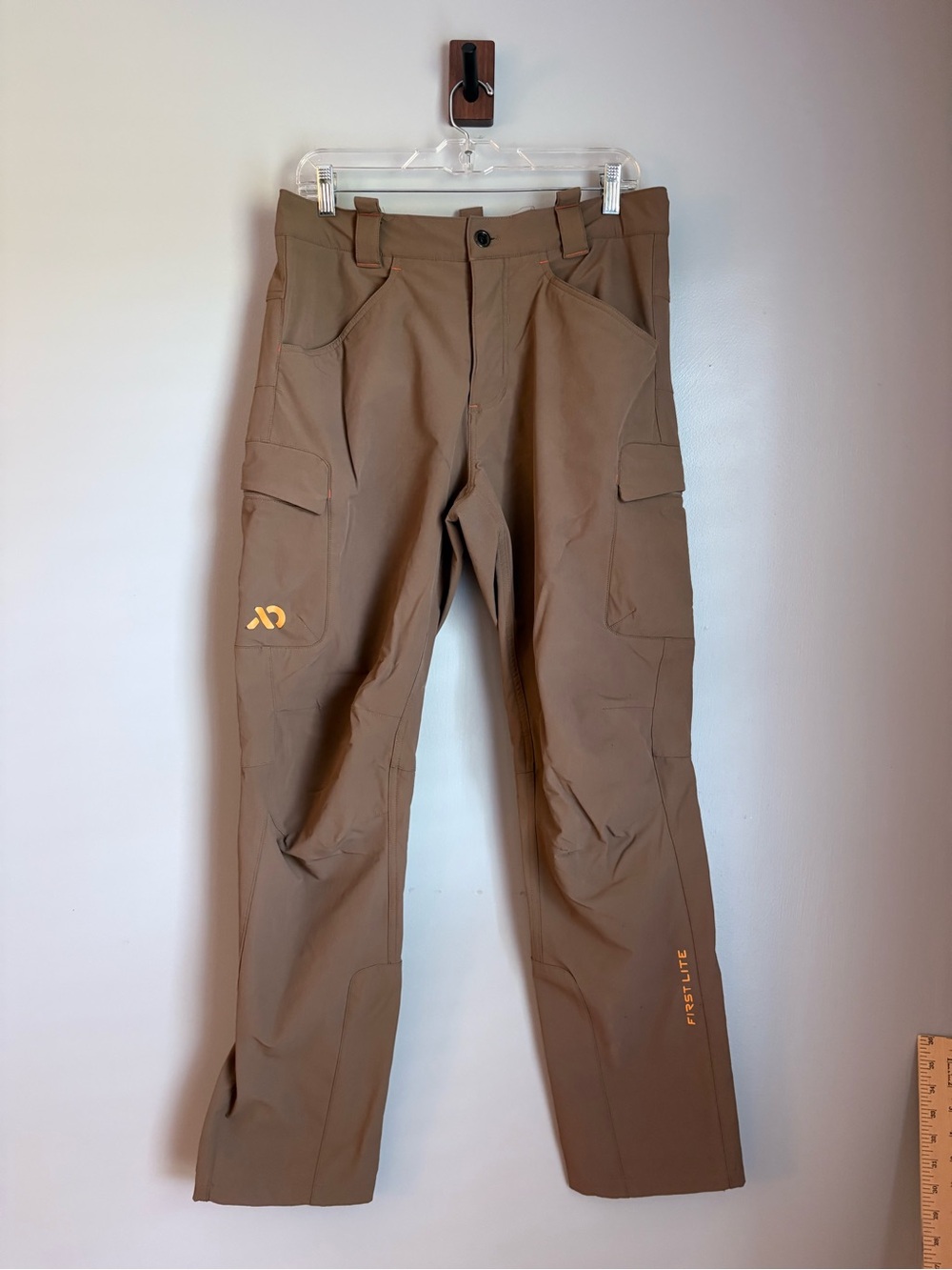 First Lite Mens Corrugate Guide Pants Medium Brown Hunting Outdoor Cargo